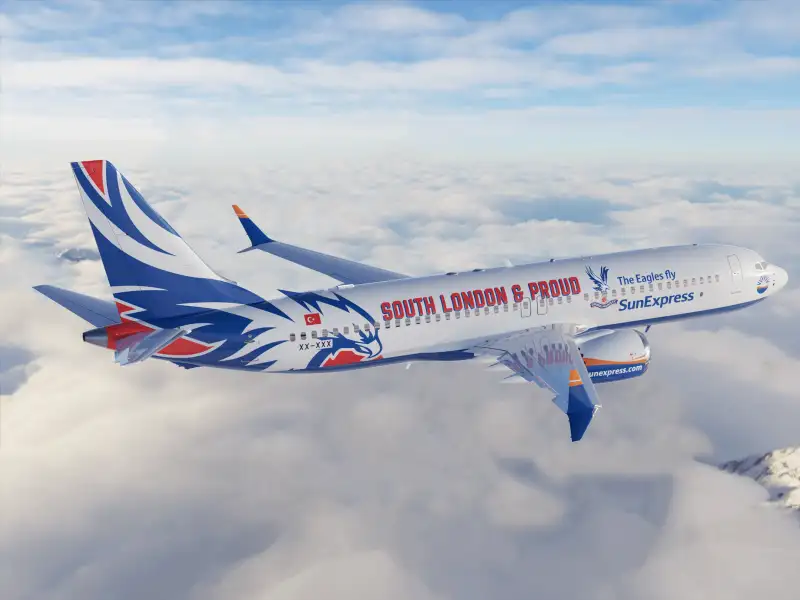 SunExpress Crystal Palace taraftarlarını tarihi Avrupa finali için Leipzig’e uçurdu