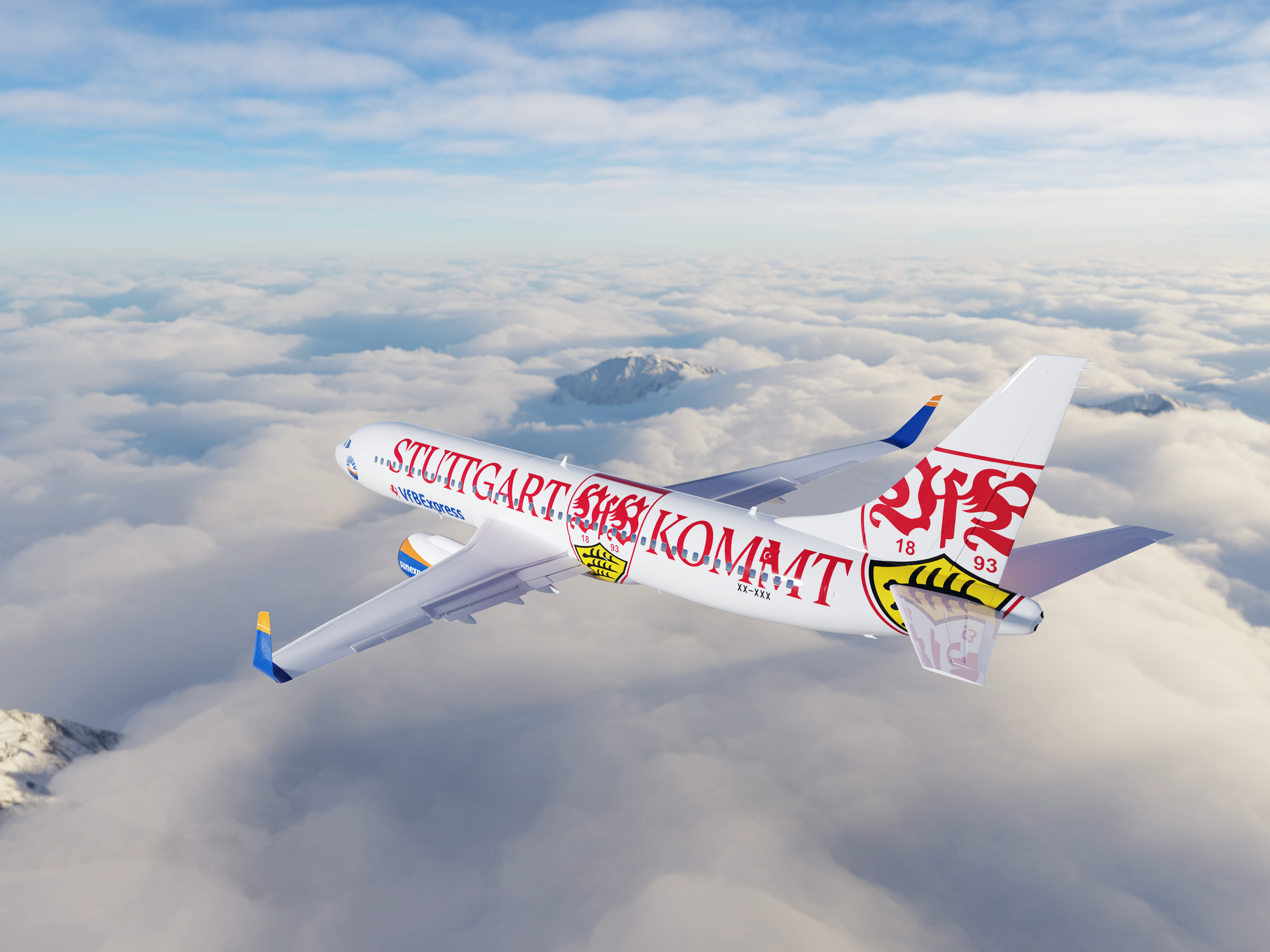„VfBExpress“: SunExpress und VfB Stuttgart starten gemeinsames Fan-Voting für Flugzeug im Club-Design