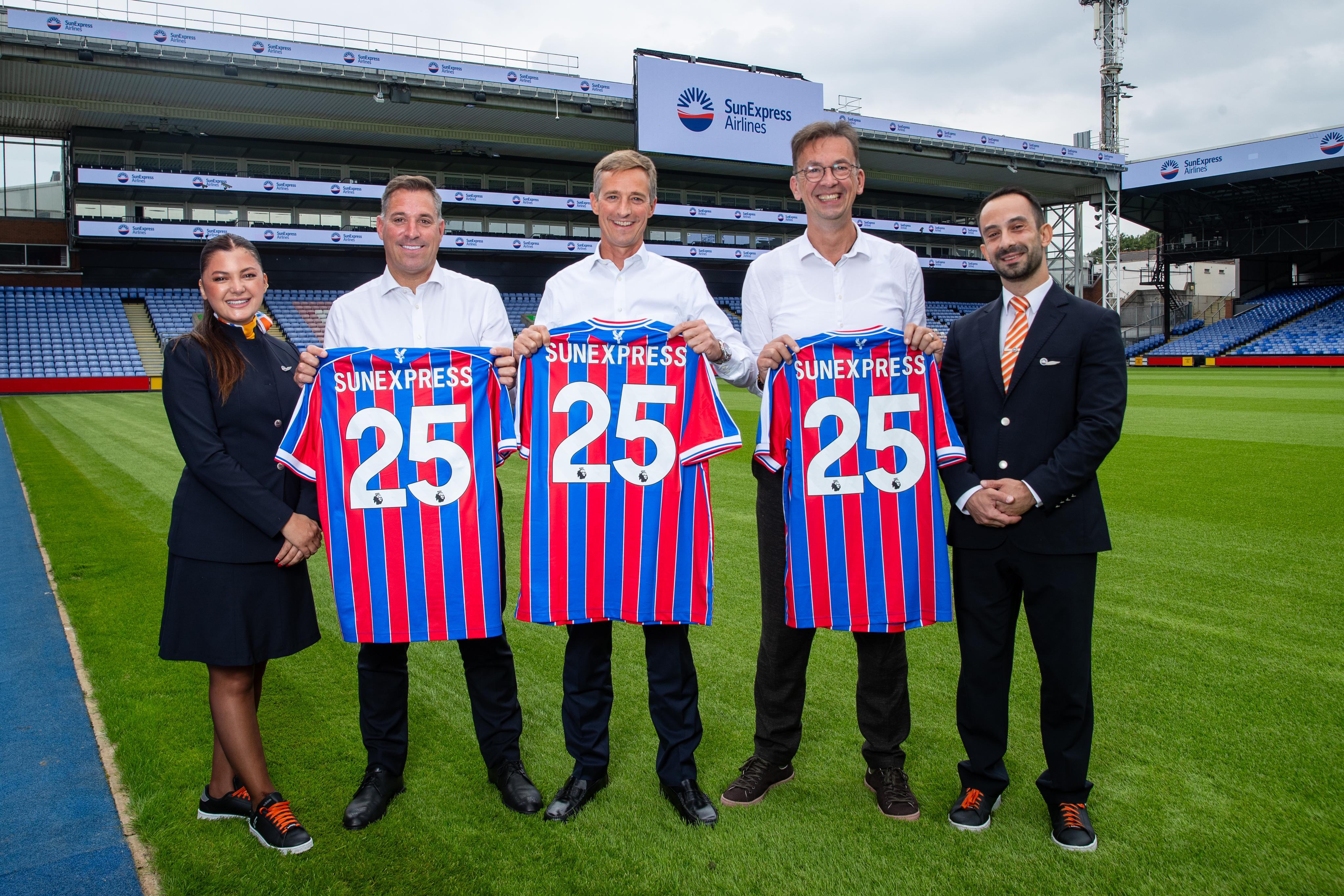SUNEXPRESS NAMED OFFICIAL AIRLINE PARTNER OF CRYSTAL PALACE FOOTBALL CLUB
